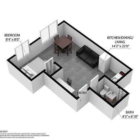 Chic Large Studio Apt Near Ocean Drive South Beach ไมอามีบีช ภายนอก รูปภาพ